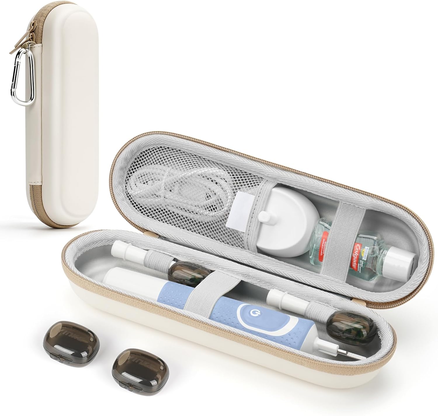 Yinke 2.0 Electric Toothbrush Case For Oral B/Oral-B Pro/Philips Sonicare/Aquasonic Toothbrush, Travel Electric Toothbrush Case