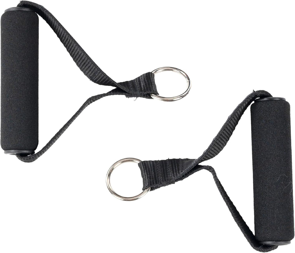 Balanced Body PolyPro Neoprene Handles, Comfortable Handles for Pilates Equipment, Workout Equipment for Home Gym or Studio Use, 1 Pair