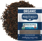Organic Positively Tea Company, Scottish Breakfast Black Tea, Loose Leaf, 16 Ounce