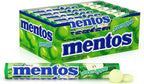Mentos Chewy Mint, Green Apple Flavor, Easter Candy, Easter Basket Essentials Stuffers for Kids and Adults, 14 Pieces Each (15 Count)