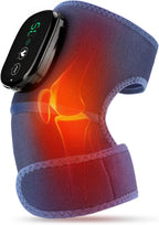 MOAJAZA Cordless Knee Massager with Heat and Vibration, Heating Pads for Knee Shoulder Elbow Deep Issue