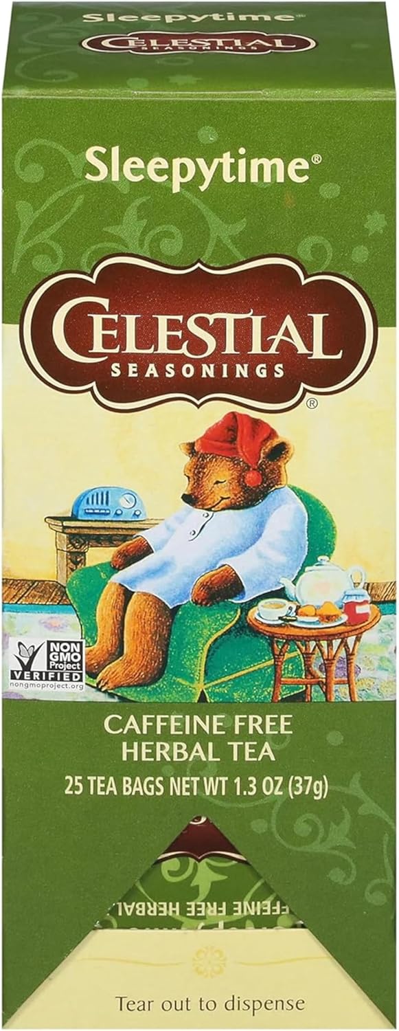 Celestial Seasonings Sleepytime Herbal Tea, 25 Tea Bags