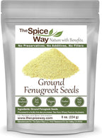 The Spice Way Fenugreek - ground (8 oz) great for Indian curry seasoning