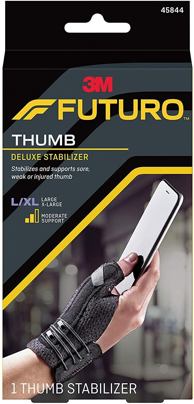 Futuro Deluxe Thumb Stabilizer L-XL Moderate, 45844EN - 1 each, Pack of 2