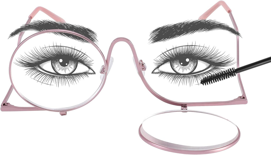 JOOX Makeup Reading Glasses for Women Large Magnifying Cosmetic Readers Make Up Eyeglasses