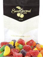 SweetGourmet Assorted Fruit Slices | Bulk Jelly Candy | 1 Pound