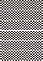 6pcs Edible Cake Borders, 28x6.2cm/11x2.44in Black White Checkered Race Car Theme Birthday Cake Decorations Pre-Cut Rice Wrap Paper Strips Decor for Racing Theme Image Party Kids Birthday