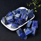 Crystal Healing Meditation Decoration Natural Rough Lapis Lazuli Stone Quartz Crystal Ore Gemstones Healing Meditation Mineral Collection Home Decor Beautiful Gifts (Size : 50g)