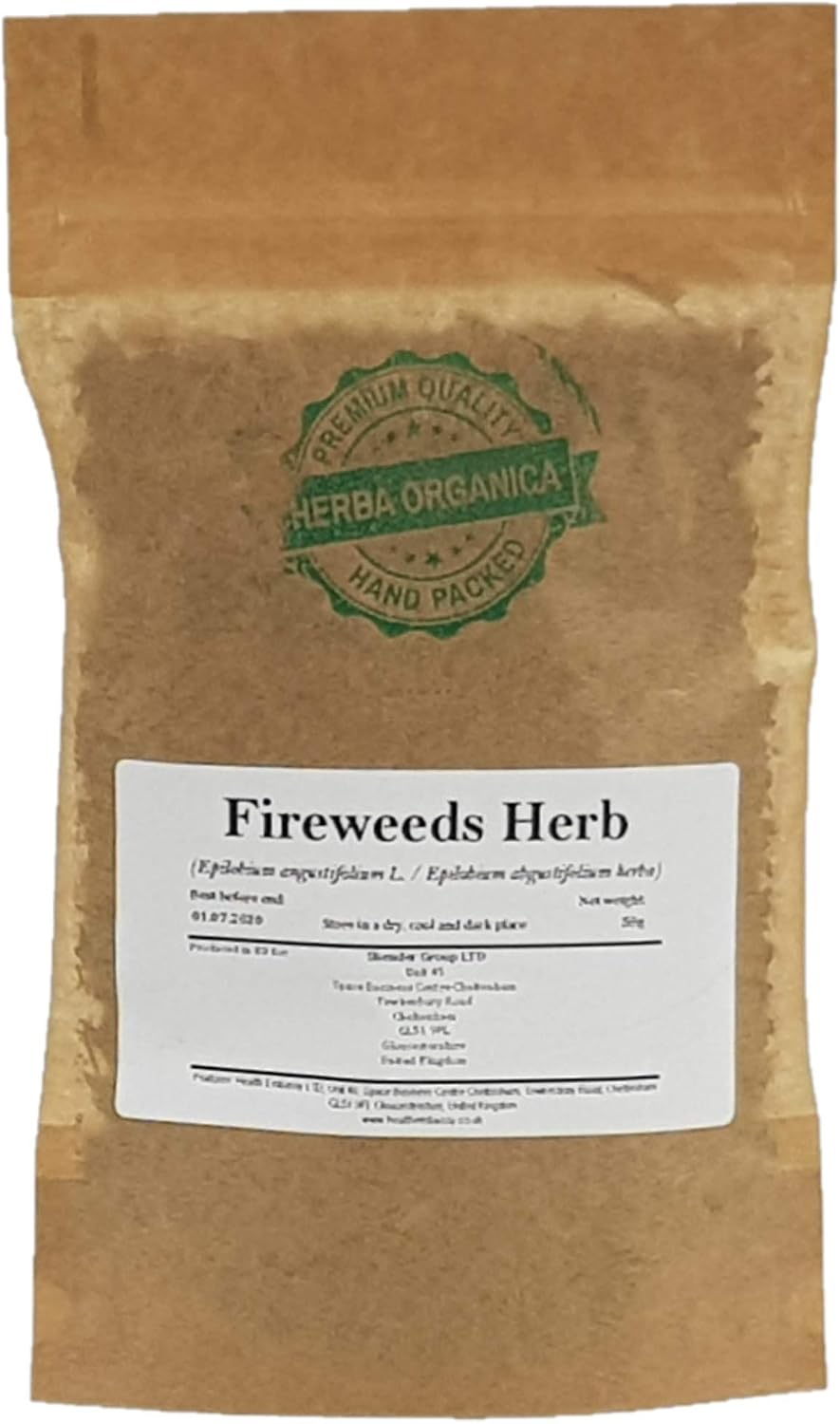 Herba Organica Fireweeds Herb - Epilobium Angustifolium L - Herbal Tea (50g)