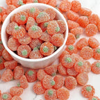 Fancy Jelly Pumpkins, 2 Pound Bulk Bag, Firm Candy, Halloween Gummies, Fall Gummy Canfy