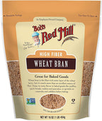 Bob's Red Mill High Fiber Wheat Bran, 16 OZ (Pack of 2)
