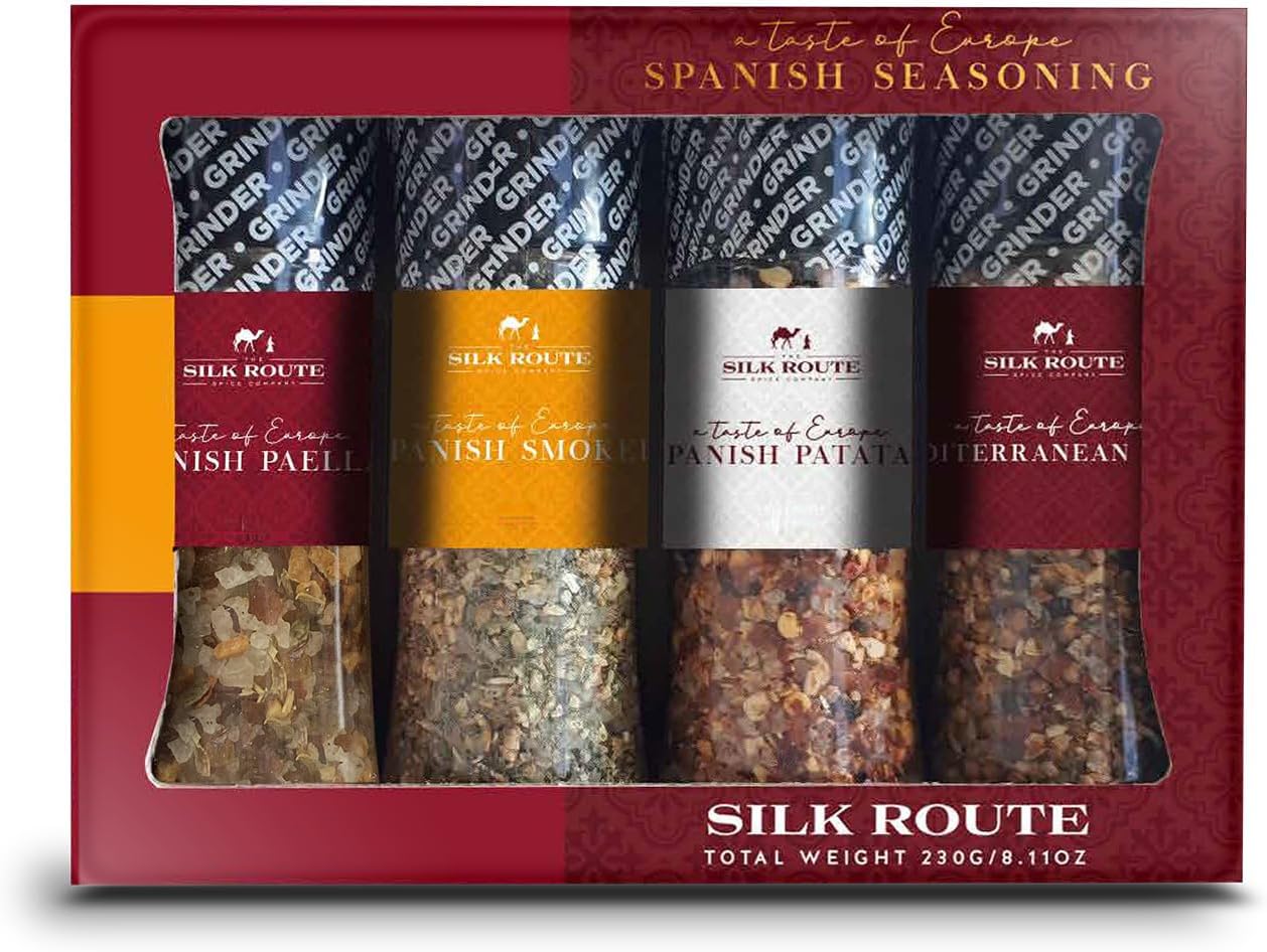 Silk Route Spice Company Spanish Journey Gift Set 4x100ml - 275g
