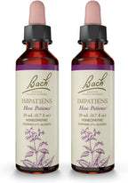 Bach Original Flower Remedies, Impatiens - 20mL Dropper, Pack of 2 - Have Patience - Natural Homeopathic Flower Essence for Emotional Balance - Vegan, Gluten Free, Sugar Free