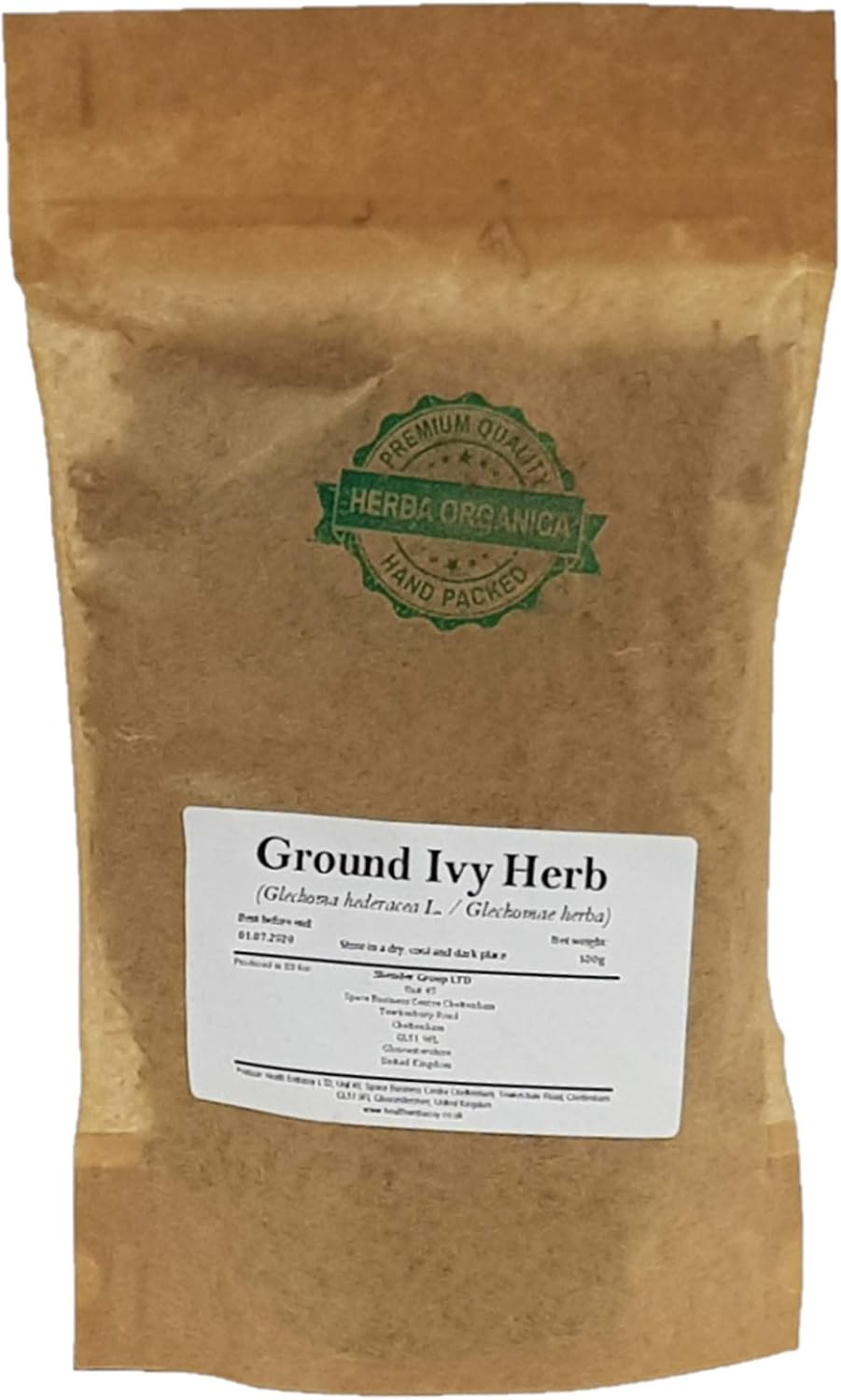 Herba Organica Ground Ivy Herb - Glechoma Hederacea L - Herbal Tea (100g)