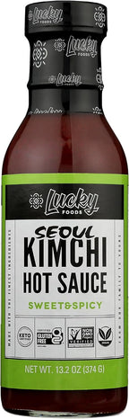 LUCKY FOODS Sweet And Spicy Kimchi Sauce, 13.2 OZ