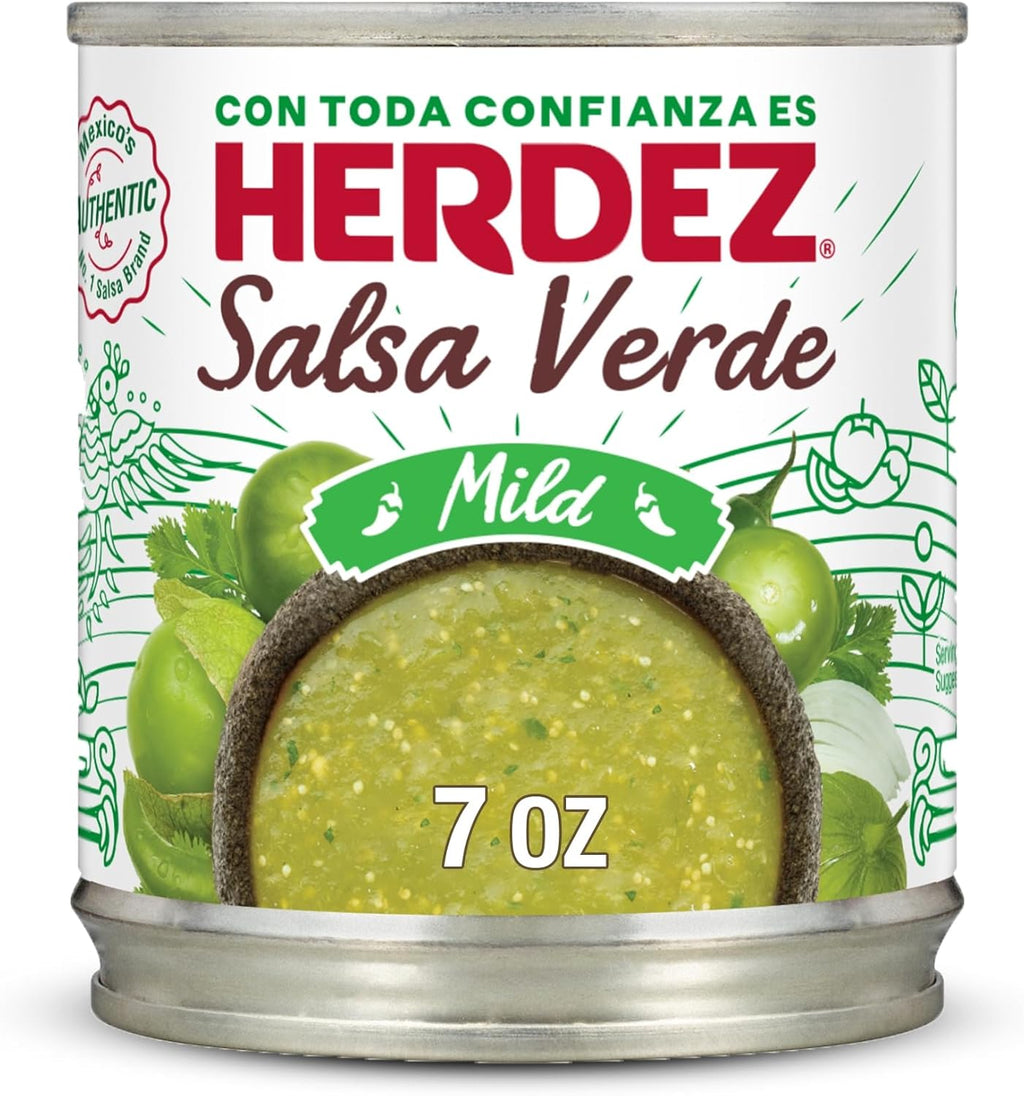 Herdez Salsa Verde, Mild, 7 oz