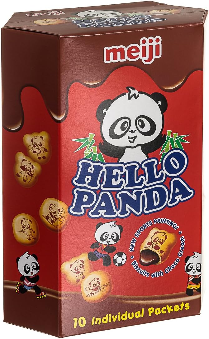 Meiji Hello Panda Chocolate Biscuit, 9.1 Ounce