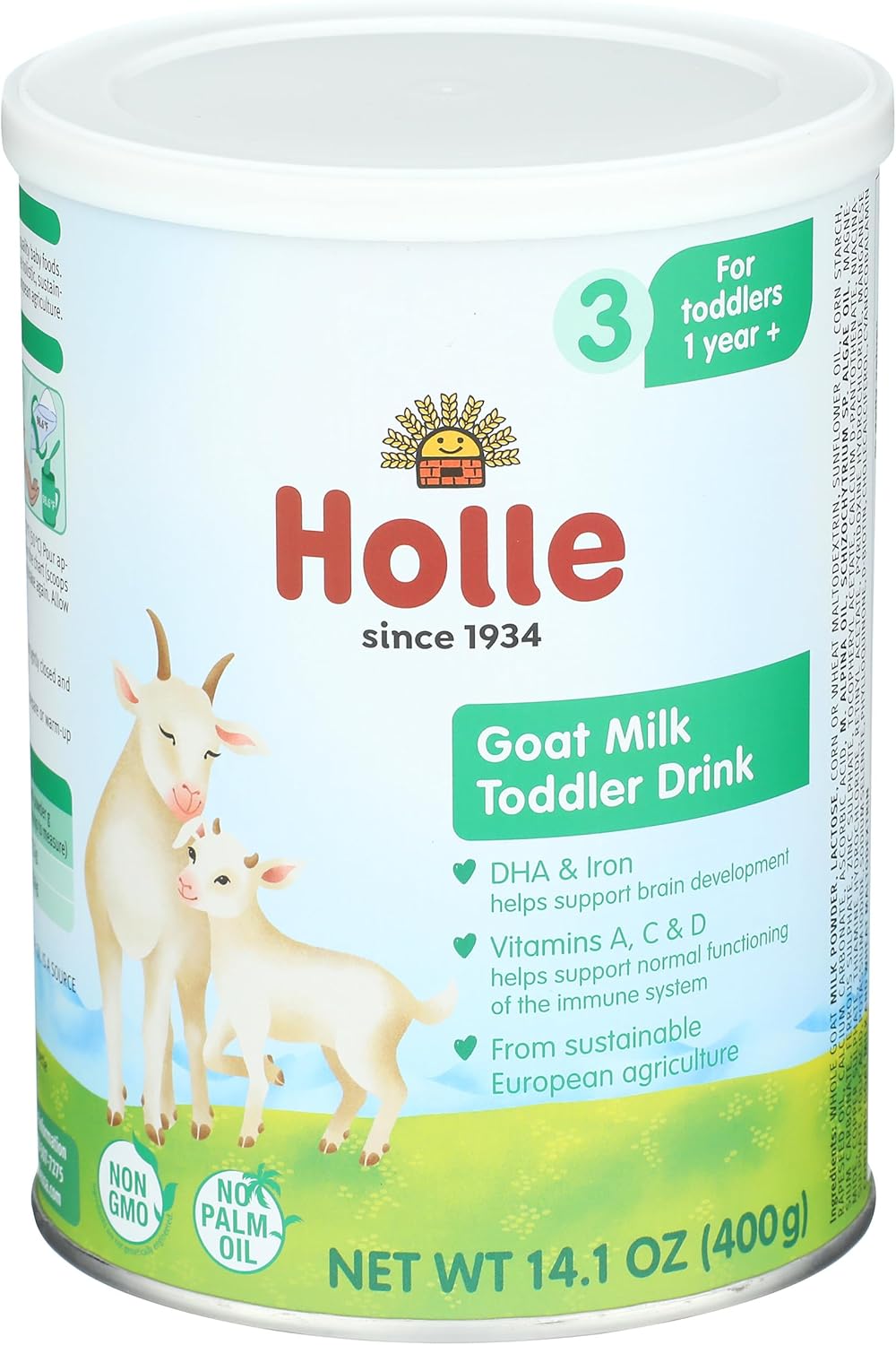Holle Goat Milk Toddler Drink, 14.1 OZ