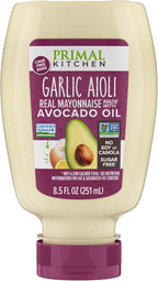 Primal Kitchen Garlic Aioli Mayo Squeeze, 8.5 ounce