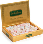 Mixed Fruit Turkish Delight – Assorted Lokum Candy Box, Traditional Turkish Sweets, Gourmet Arabic Candy Gift, Delicias Turcas, 17.6 oz (500g) (Mixed-Fruit)
