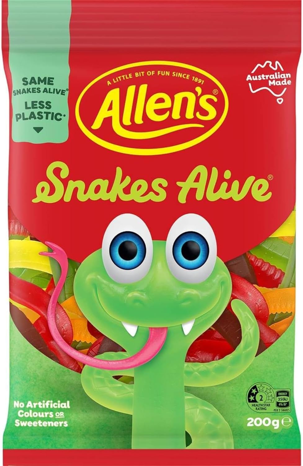 Allen's Snakes Alive 200g