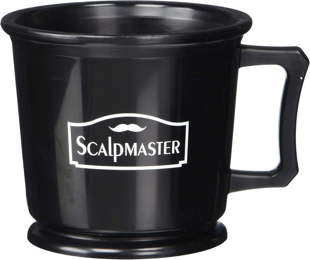 SCALPMASTER Barber Grooming Shaving Black Mug SB-SC-MUGR