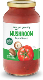 Amazon Grocery, Mushroom Pasta Sauce, 24 Oz