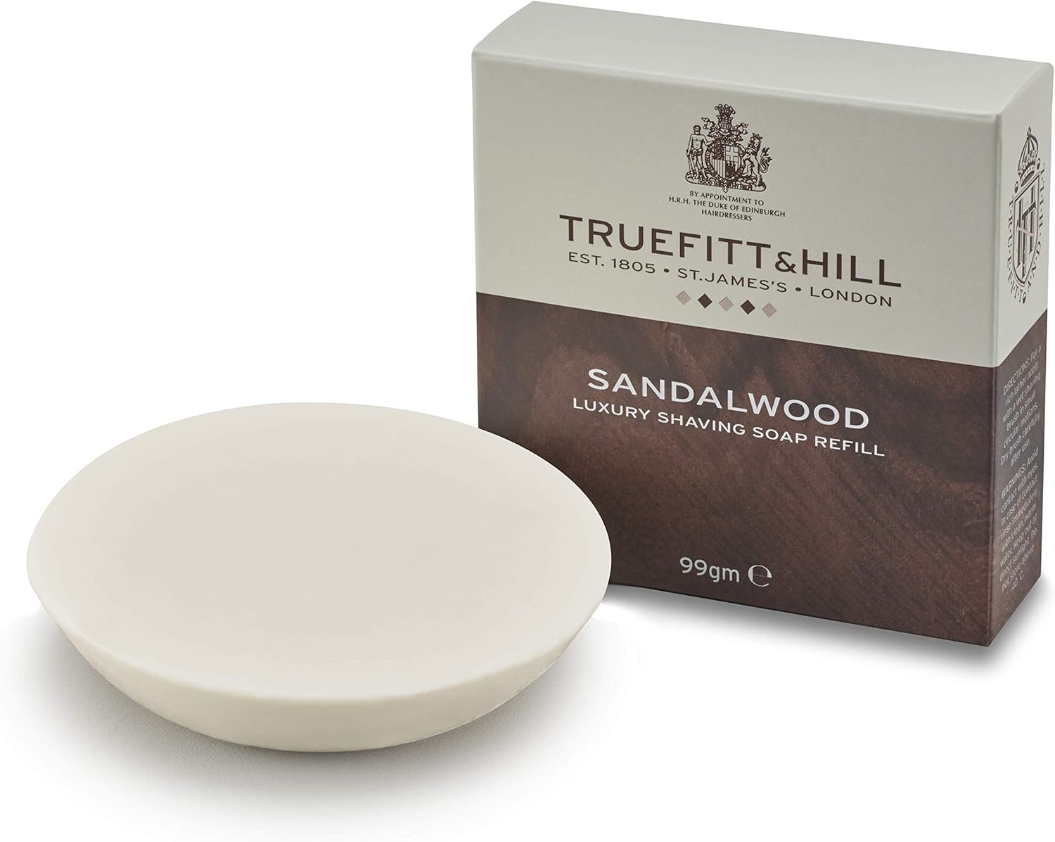 Truefitt & Hill - Sandalwood - Shaving Soap Refill - 99g