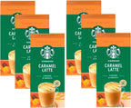Starbucks Caramel Latte Premium Instant Coffee, 5 Sachets, (Pack of 6, Total 30 Sachets)