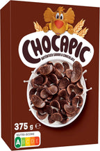 Chocapic Cereals Breakfast 375 g Chocolate wheat and corn cereals toasted with chocolate (Valentinas Market)