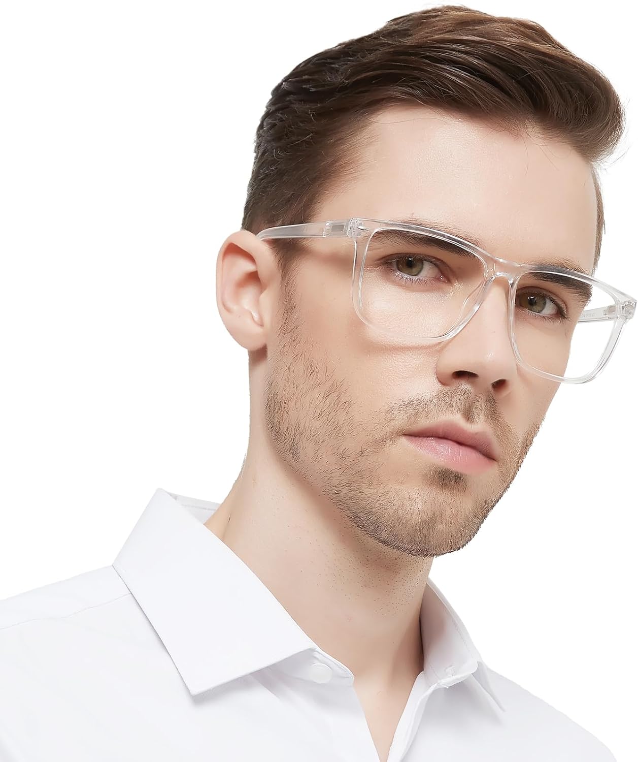 OCCI CHIARI Bifocal Reading Glasses Men Oversized Blue Light Blocking Readers 1.0 1.25 1.5 1.75 2.0 2.25 2.5 2.75 3.0 3.5