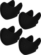 Geyoga 4 Pieces Winter Face Cover Fleece Neck Gaiter Unisex Breathable Neck Warmer with Earmuffs