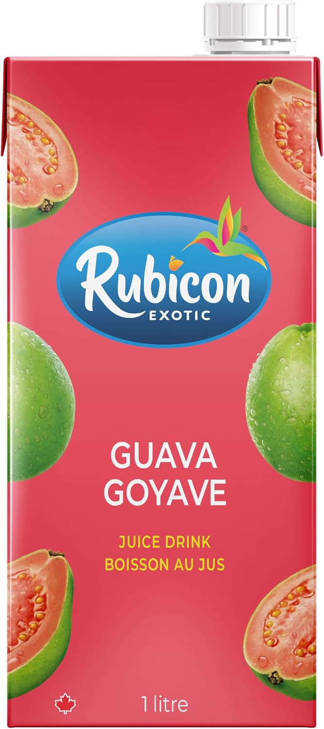 Rubicon Guava Exotic Juice Drink 200ml (Pack of 4), Red