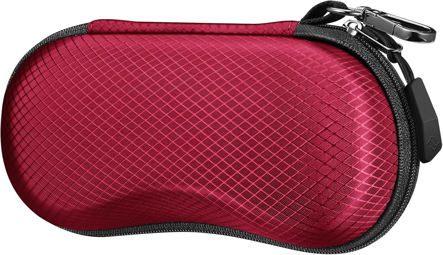 FINTIE Sunglasses Case, Hard EVA Shell Shockproof Sport Glasses Case with Metal Carabiner Travel Zipper Eyeglasses Holder