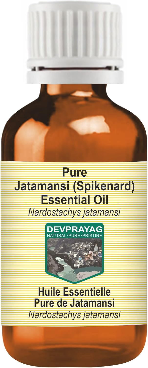 Pure Jatamansi (Spikenard) Essential Oil (Nardostachys jatamansi) Steam Distilled 5ml (0.16 oz)