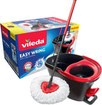 Vileda Easy Wring and Clean Microfibre Mop and Bucket with Power Spin Wringer