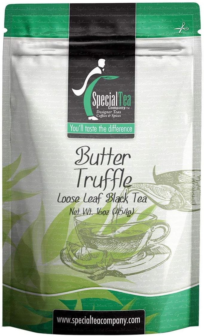 Special Tea Butter Truffle Black Tea, 16 Ounce