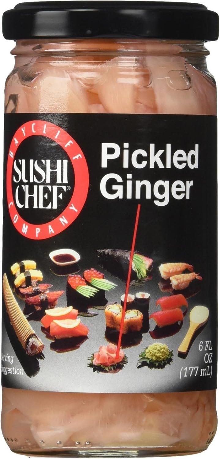 Sushi Chef Pickled Ginger, 6 Ounce