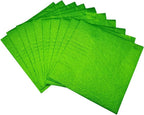200 Sheets Tin Foil Candy Wrappers,8"Aluminum Foil Chocolate Wrapping Paper,Candy Bar Wrappers for Homemade Candies Gifts Decoration DIY Packaging Chocolate Making Supplies (Green, 8x8“)