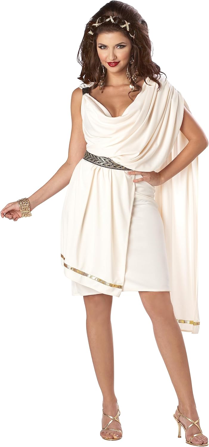 California Costumes Women's Deluxe Classic Toga Costume