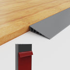 1" Rise Threshold Ramps for Doorways, 2000 Lbs Load Capacity, 35.5"L Rubber Wheelchair Ramp Door Threshold Ramps for Wheelchairs for Home with Self-Adhesive, Non-slip Waterproof and Cuttable