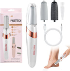 Electric Foot Callus Remover, Rechargeable Foot File Pedicure Kit for Hard Dry Cracked Skin, Professional At-Home Foot Care for Smooth Feet, Ideal Gift for Women and Men