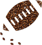 Edible Sugar Mini Football Sprinkles Cake Cupcake Toppers Cookie Decorations Sweet Dessert Sprinkle for Party Decorating,4.6oz