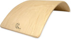 HSP Upper Back Bolster Wooden Pillow | Back Bend Stretcher for Spinal Health, Pain Relief and Posture Correction, Maple Wood Lumbar Support for Upper and Lower Back