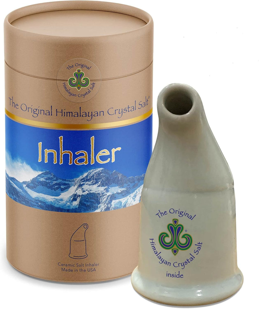 Original Himalayan Crystal Salt Inhaler for Bronchial and Lung Health | Made in USA