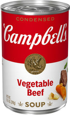 Campbell's Condensed Vegetable Beef Soup, 10.5 Ounce Can