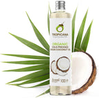 Tropicana Virgin Coconut Oil 100% Organic Cold-Pressed Virgin Coconut Oil 100 ml 3.38 fl. oz.