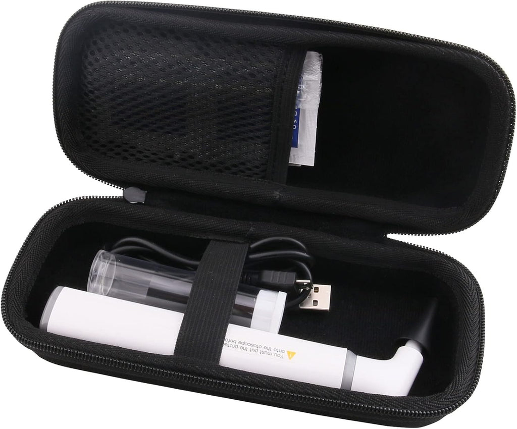 WERJIA Hard Carrying Case Compatible with ScopeAround Wireless Otoscope Ear Camera with Dual View (CASE ONLY)