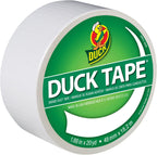 Duck 1265015 1.88" x 20 yd Winking Tape, Single Roll, White