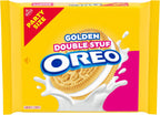 OREO Double Stuf Golden Sandwich Cookies, Party Size, 24.95 oz